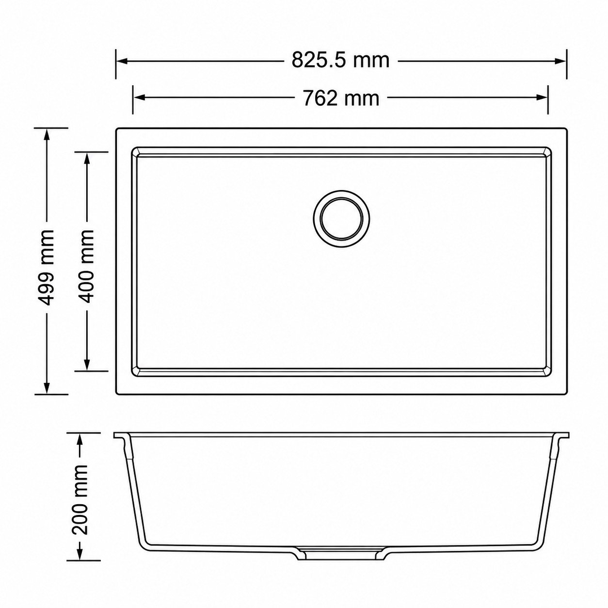 Carysil CY-N100L, quartz (view 2)
